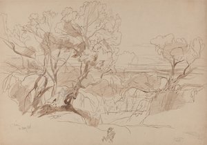 Santa Decca, Corfú, 28 de mayo de 1848 (126) de Edward Lear