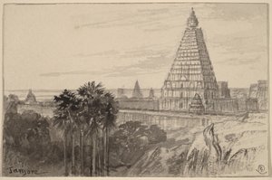 Tanjore, India de Edward Lear