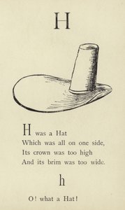 La Letra H de Edward Lear