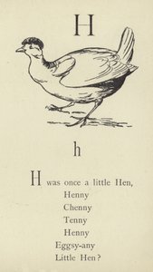 La letra H de Edward Lear