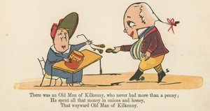 Había un viejo de Kilkenny, que nunca tuvo más de un penique, de 