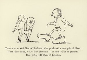 Había un Viejo de Toulouse, que compró un par de Zapatos nuevos de Edward Lear