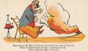 Había un hombre mayor de Vesubio, que estudió las obras de Vitruvio, de 