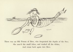 Había una vez una persona mayor de Bree, que frecuentaba las profundidades del mar