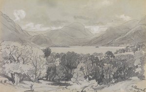 Ullswater, 14 de octubre de 1836 de Edward Lear