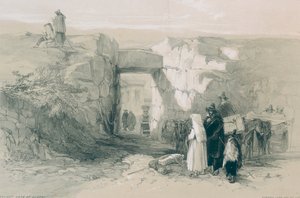 Vistas de Roma y sus Alrededores: La Antigua Puerta Ciclópea de Alatri de Edward Lear
