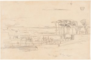 Villa Pamphili de Edward Lear