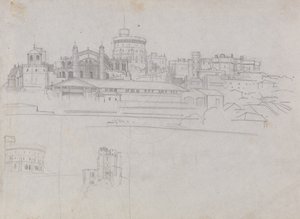 Castillo de Windsor de Edward Lear