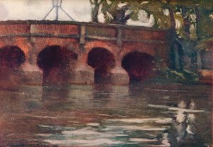 El puente, c1911 de Edward Leslie Badham