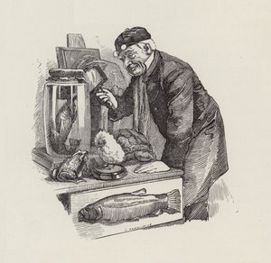 Ilustración de Los niños del agua de Charles Kingsley de Edward Linley (after) Sambourne