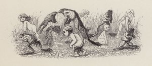 Ilustración para Los niños del agua de Charles Kingsley de Edward Linley (after) Sambourne