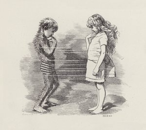 Ilustración para Los niños del agua de Charles Kingsley de Edward Linley (after) Sambourne