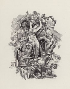 Ilustración para Los niños del agua de Charles Kingsley