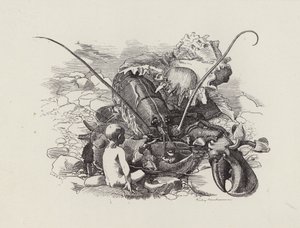 Ilustración para Los Niños del Agua de Charles Kingsley de Edward Linley (after) Sambourne