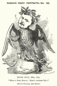 Caricatura de Punch (grabado) de Edward Linley (after) Sambourne