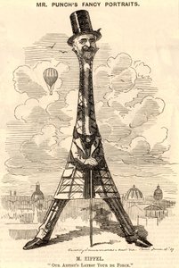 "(Alexandre) Gustave Eiffel (1832-1923) Ingeniero civil francés de Edward Linley Sambourne