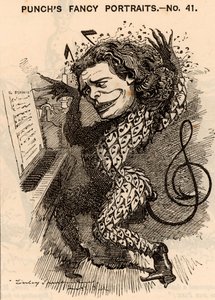 Anton Rubenstein (1829-1894) de Edward Linley Sambourne