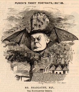 Charles Bradlaugh (1833-1891) de Edward Linley Sambourne
