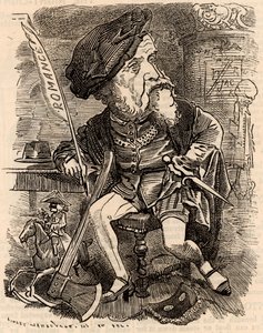 Harrison Ainsworth (1805-1882) de Edward Linley Sambourne