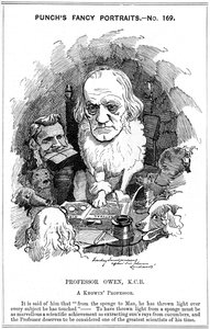 Richard Owen, zoólogo inglés, 1884
