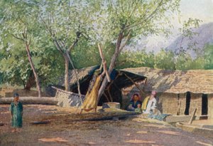Un barquero y su familia de Edward Mary Joseph Molyneux