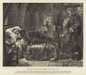 El último sueño de Argyle antes de su ejecución de Edward Matthew Ward
