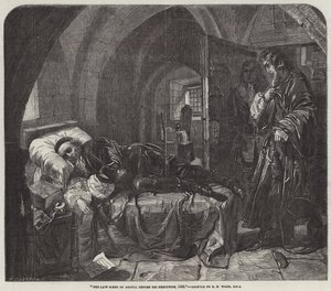 El último sueño de Argyll antes de su ejecución, 1685