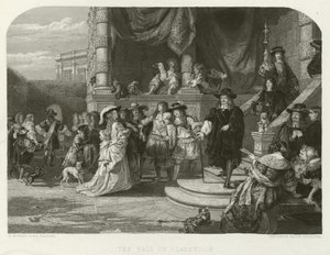 La caída de Clarendon de Edward Matthew after Ward