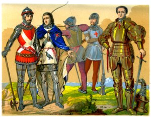 Uniforme de batalla inglés, siglos XV-XVI, 1849 de Edward May