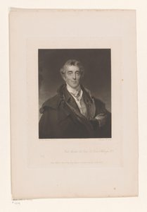 Portret de Arthur Wellesley Mariscal de campo Su Gracia el duque de Wellington (título sobre el objeto) de Edward McInnes