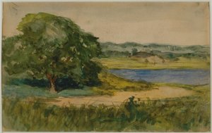Paisaje de Edward Mitchell Bannister