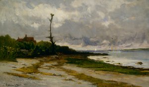 Paisaje cerca de Newport, R. I. de Edward Mitchell Bannister