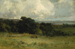 Pastos agradables, 1887 de Edward Mitchell Bannister