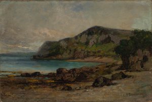 Rocas en Newport, ca. 1877-1885 de Edward Mitchell Bannister