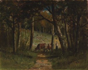 Sin título (vacas en el bosque)