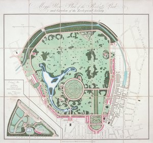 Plano de los Jardines Zoológicos, Regent