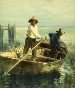 Empujando de Edward Moran