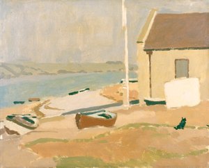 Casa del bote salvavidas, Ferryside, 1923-1943 de Edward Morland Lewis