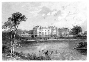 Palacio de Buckingham, Londres, 1899 de Edward Paxman Brandard