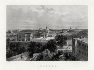 Lucknow, Uttar Pradesh, India de Edward Paxman Brandard