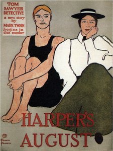 Harpers agosto, 1896 de Edward Penfield