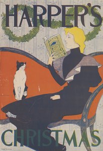 Navidad de Harper de Edward Penfield