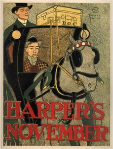 Harpers noviembre, 1896 de Edward Penfield