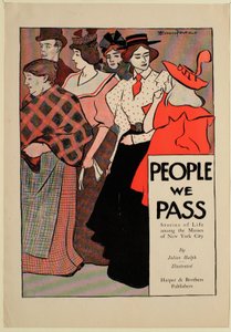 Menschen, an denen wir vorbeigehen von Julian Ralph, Harper & Brothers Publishers de Edward Penfield