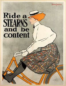 Monta un Stearns y sé feliz, c1896 de Edward Penfield