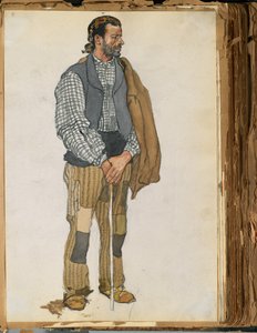 Boceto de un hombre español, 1906