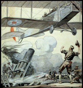 Dibujo de guerra de Edward Penfield