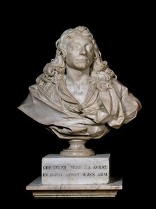 Busto retrato de Sir Christopher Wren
