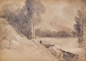 Paisaje con figuras de Edward Pretty