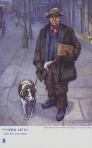 Cazador de ratas con su perro de Edward R. King